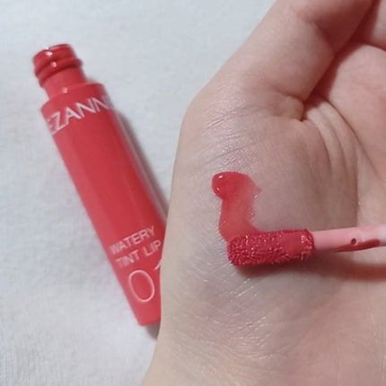 ウォータリーティントリップ/CEZANNE/リップティントを使ったクチコミ(2枚目)