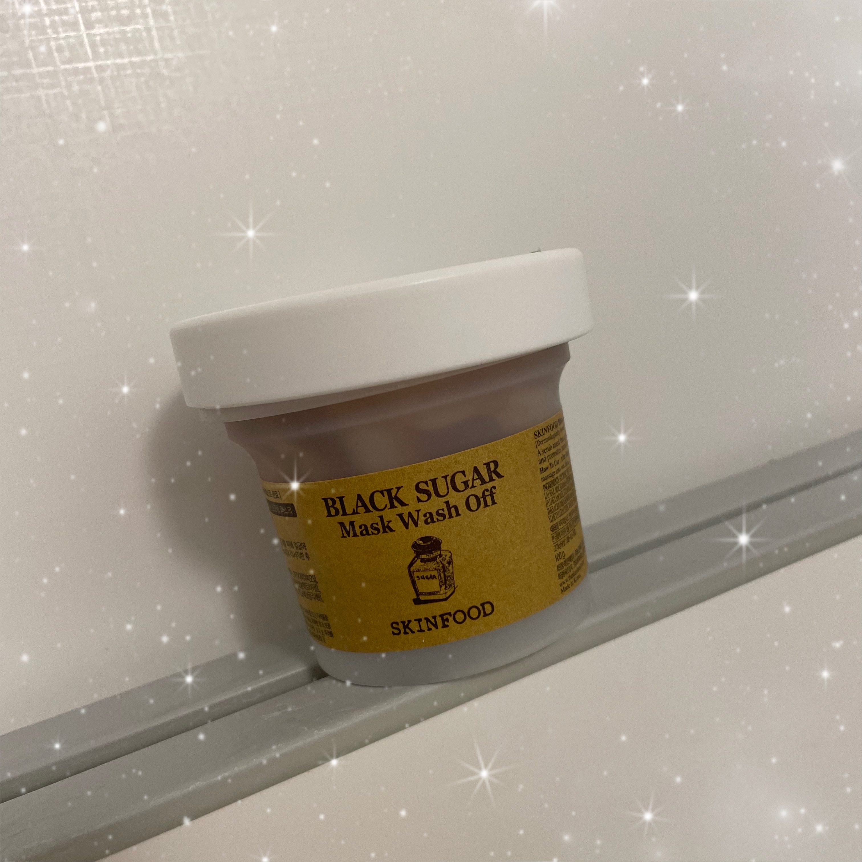 ブラックシュガーマスク ウォッシュオフ/SKINFOOD/洗い流すパック・マスクを使ったクチコミ（1枚目）