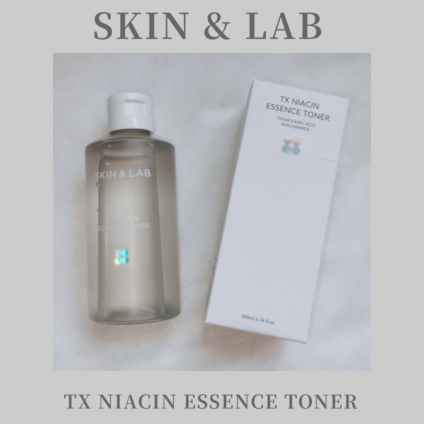 TXナイアシンエッセンストナー/SKIN&LAB/化粧水を使ったクチコミ(1枚目)