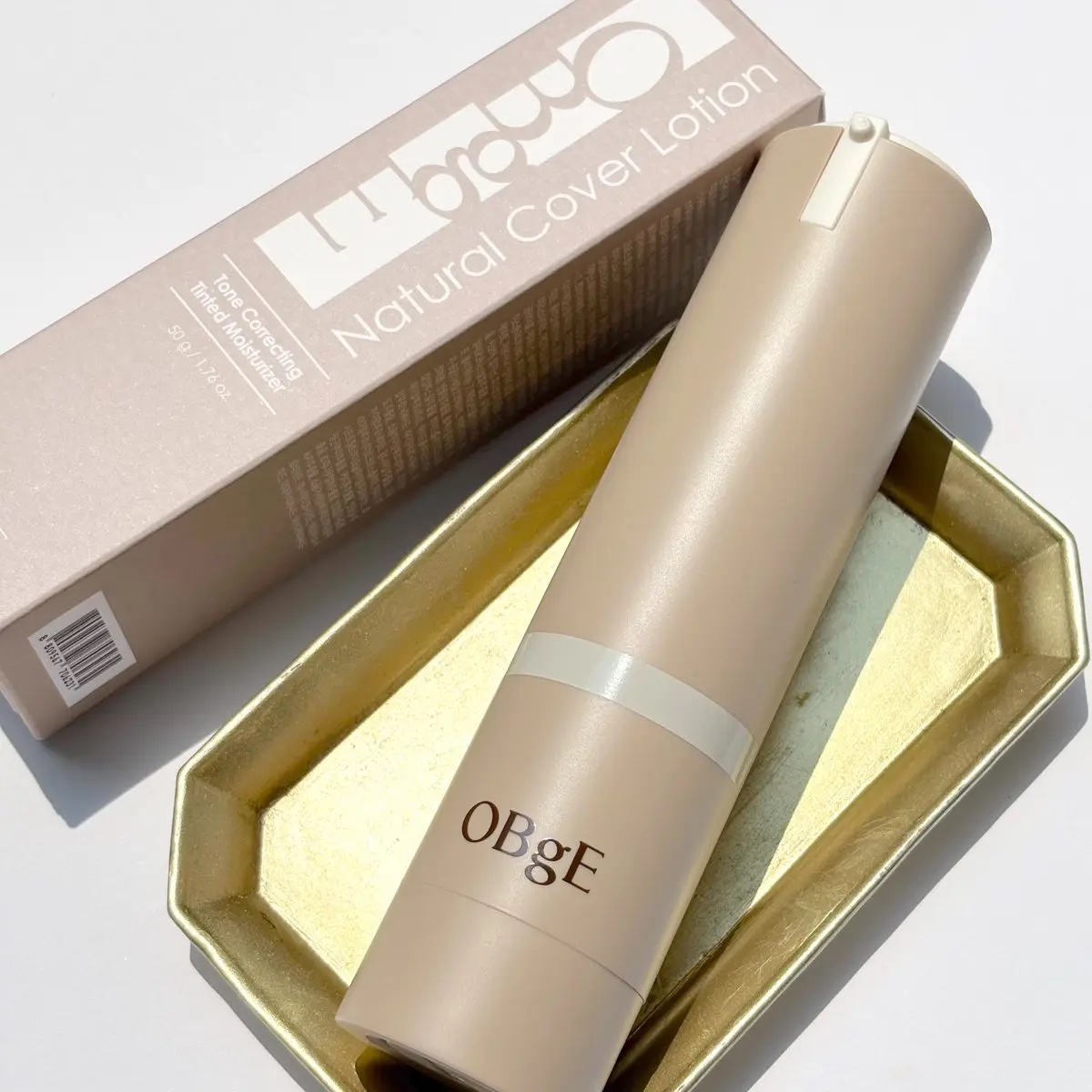 ナチュラルカバーローション/オブジェ/日焼け止めクリームを使ったクチコミ（1枚目）