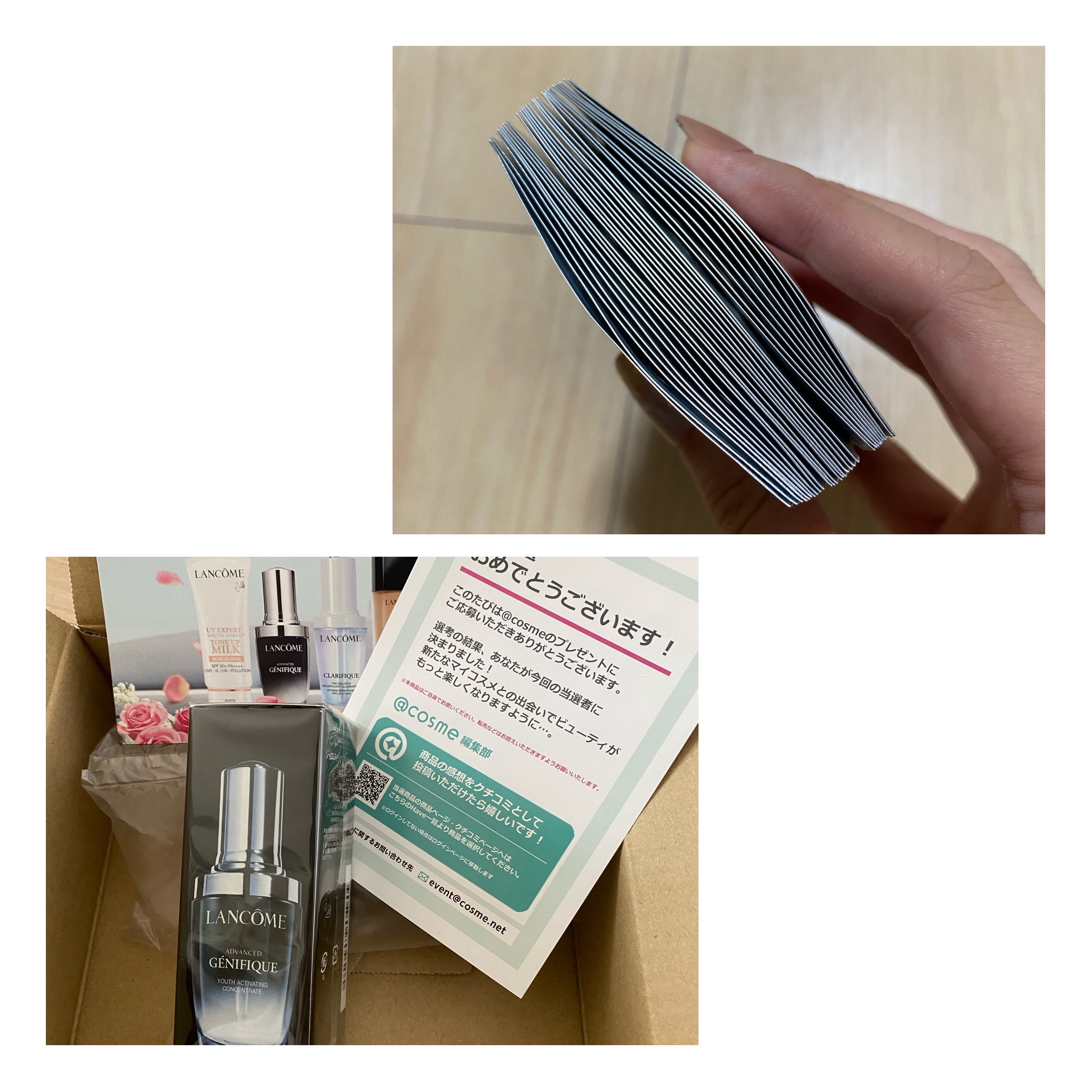 ジェニフィック アルティメ セラム/LANCOME/美容液を使ったクチコミ（3枚目）