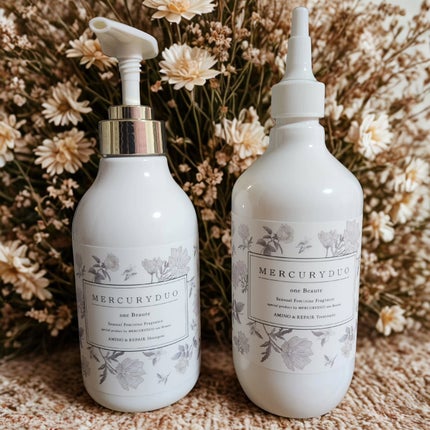 フレグランスシャンプー&ウォータートリートメント スパークリングフローラルの香り/MERCURYDUO/市販シャンプーを使ったクチコミ(1枚目)