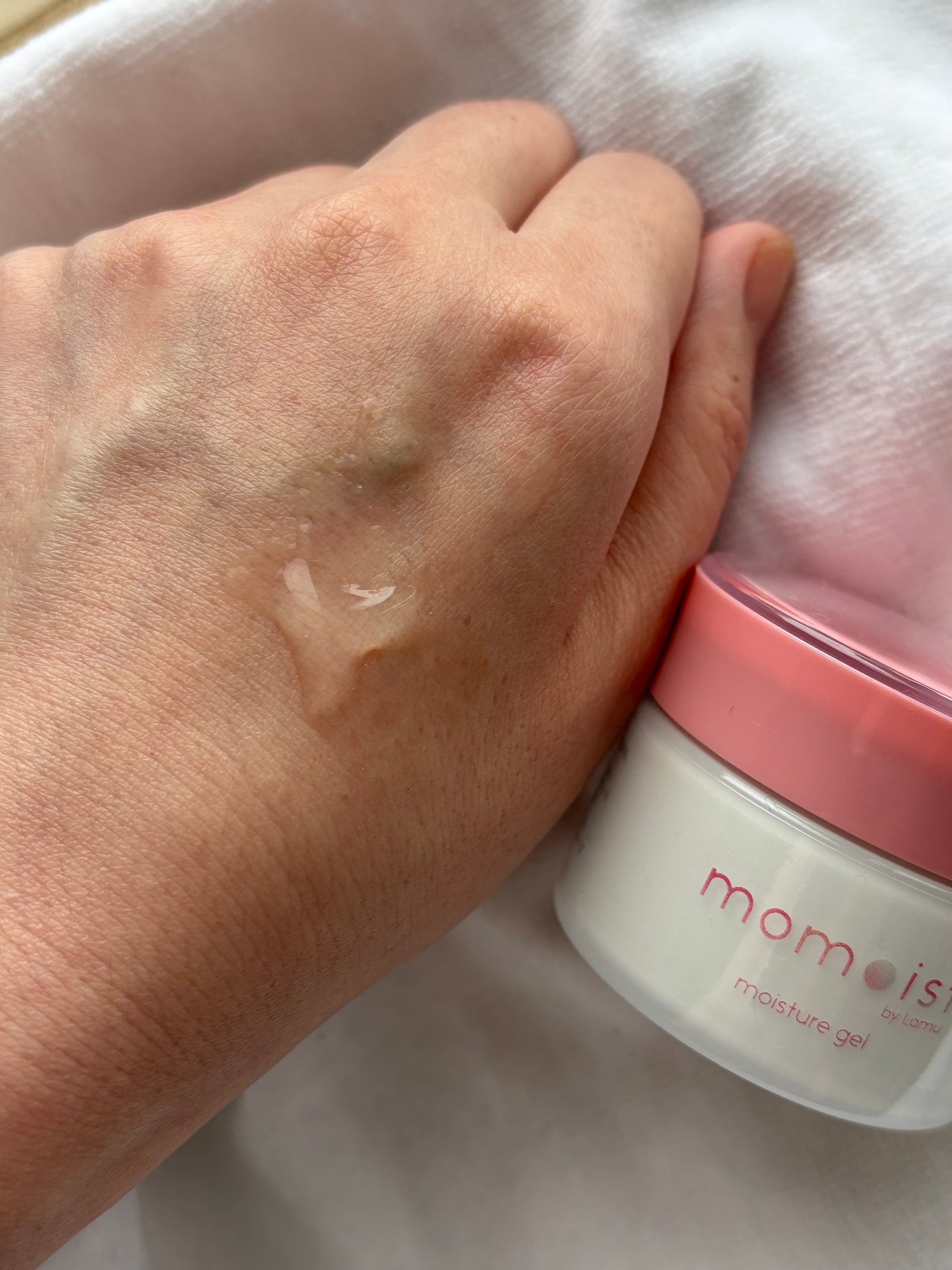 momoist by Lamu moisture gel/Lamu/その他スキンケアを使ったクチコミ(3枚目)