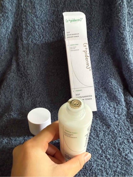 EGFスキンバリアクリームトナー 150ml/z+piderm/化粧水を使ったクチコミ(2枚目)