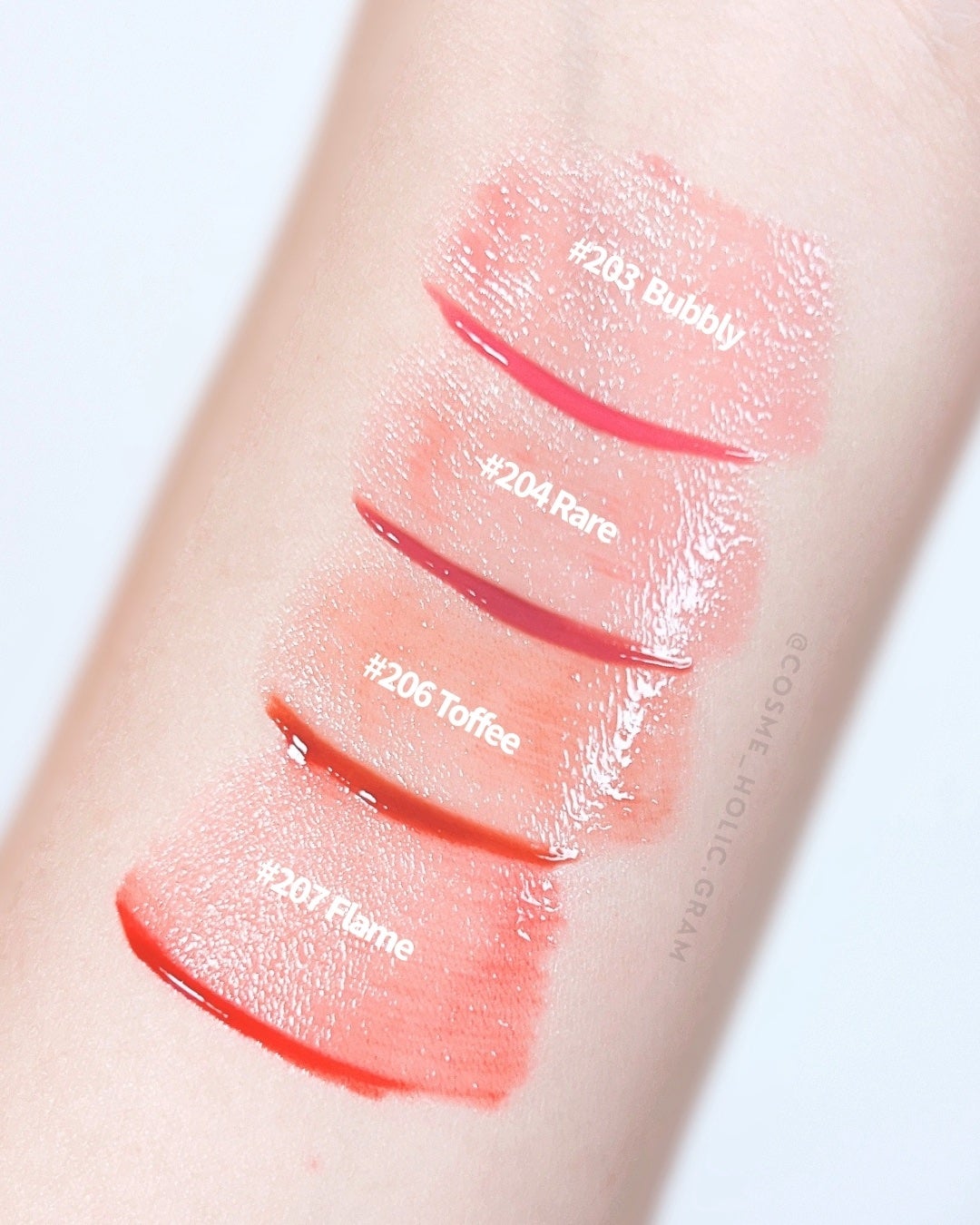 デュー ドロップ ティント/Coralhaze/リップティントを使ったクチコミ(4枚目)