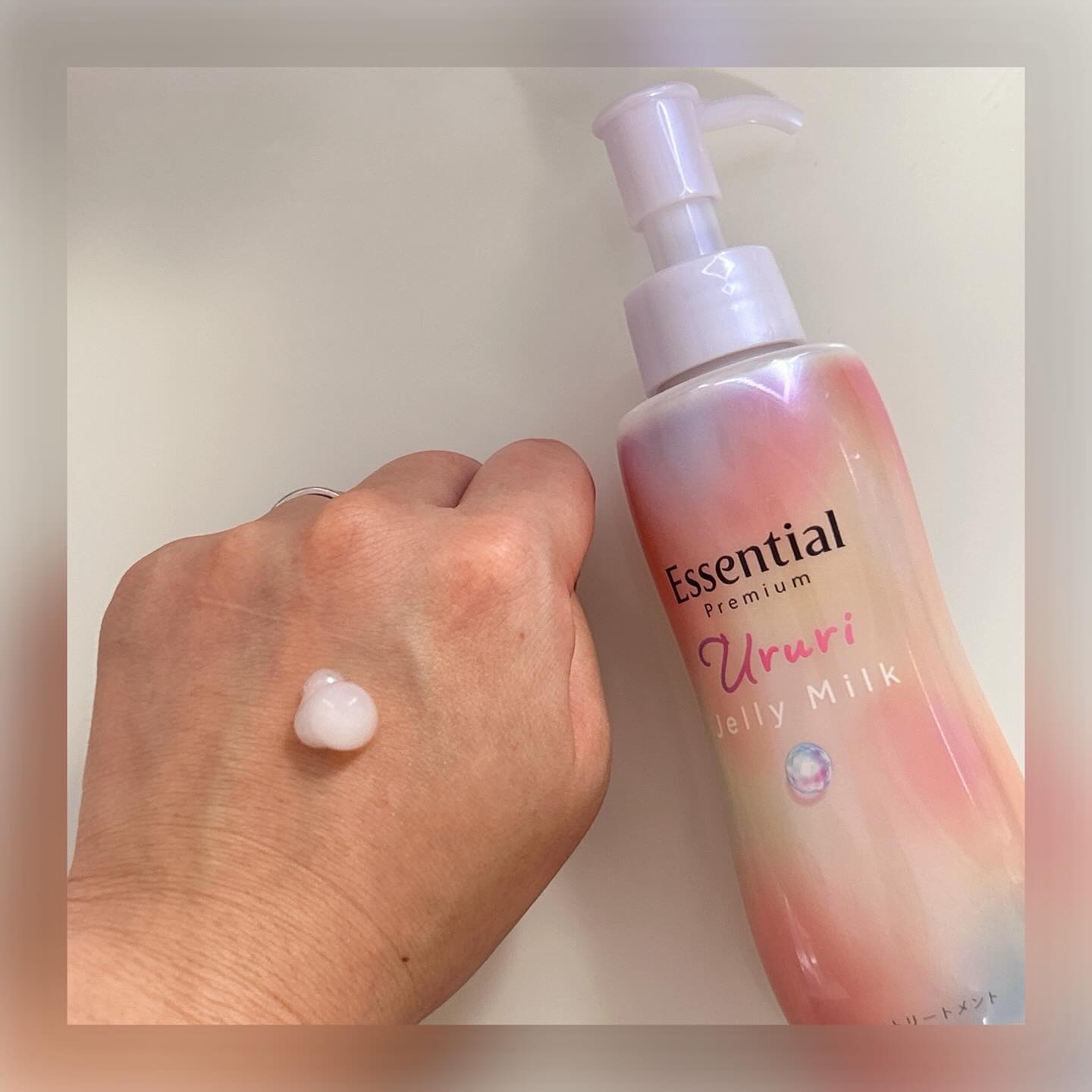 エッセンシャル プレミアム うるりジェリーミルク/エッセンシャル/ヘアミルクを使ったクチコミ（3枚目）