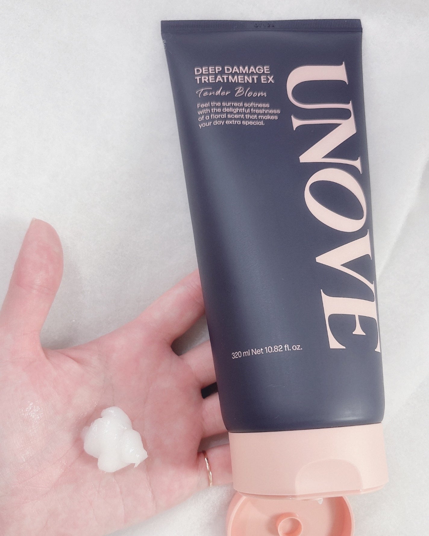 ディープダメージトリートメントEX/UNOVE/洗い流すヘアトリートメントを使ったクチコミ(2枚目)