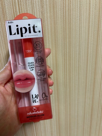 クリッククリック ラバリップ/Lipit./口紅を使ったクチコミ(2枚目)