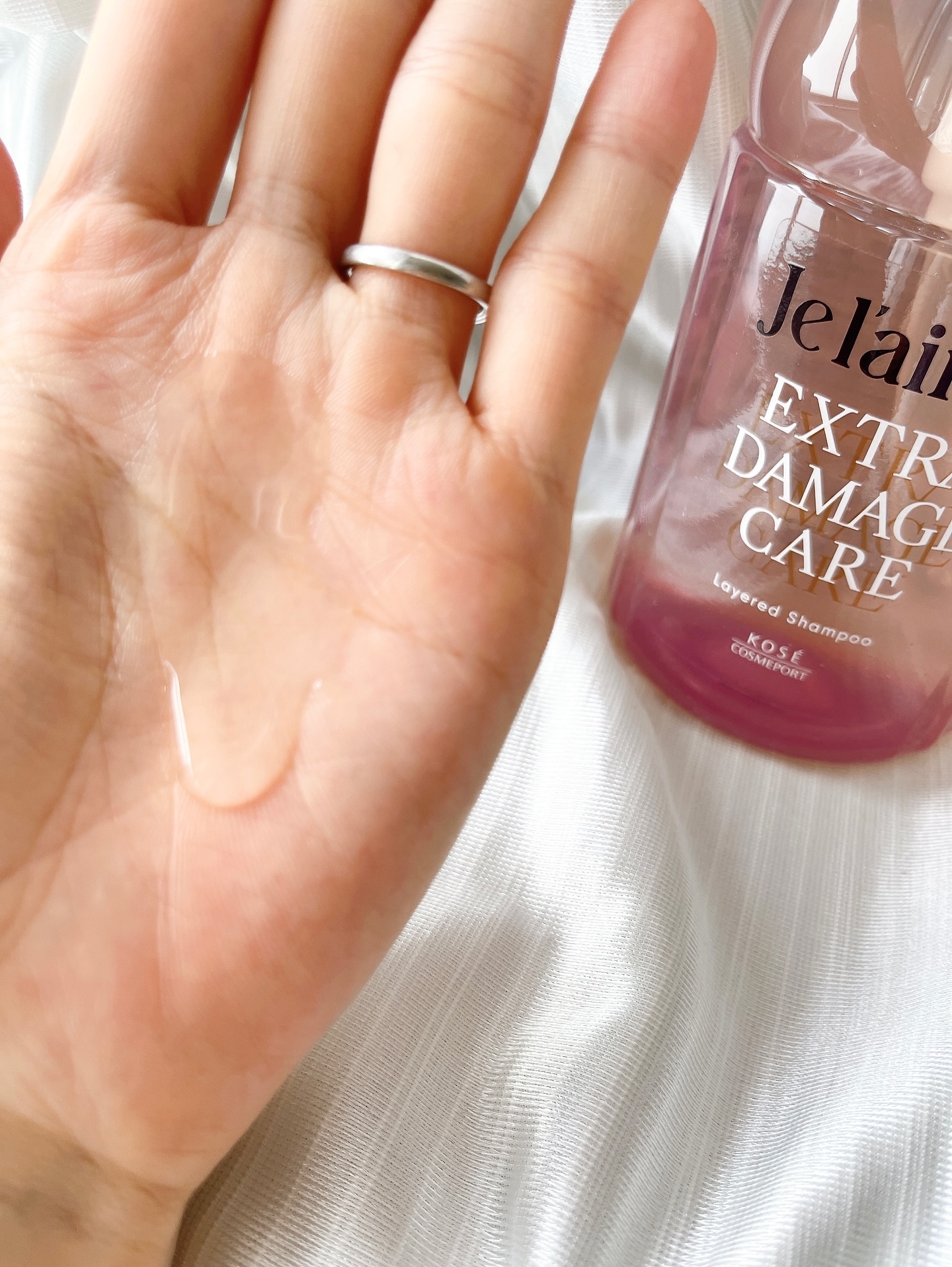 ジュレーム レイヤード シャンプー/ヘアトリートメント （エクストラダメージケア）/Je l'aime/市販シャンプーを使ったクチコミ（2枚目）