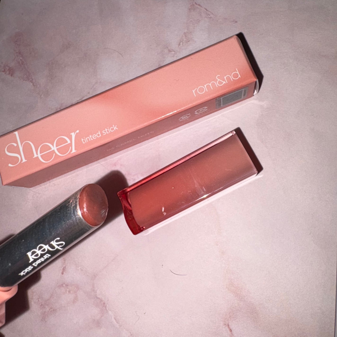 シアーティンテッドスティック/rom&nd/口紅を使ったクチコミ(2枚目)