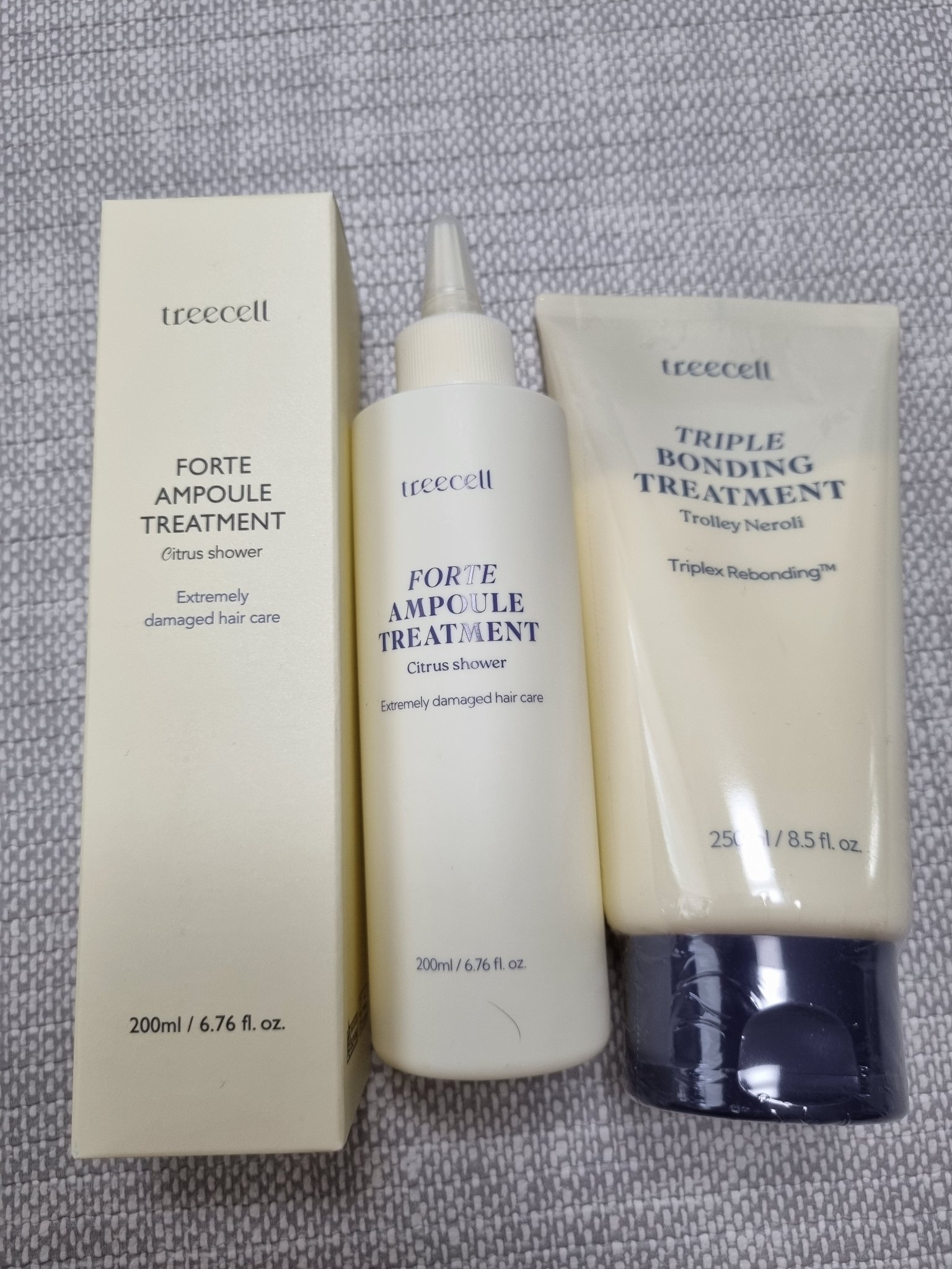 フォルテ アンプル トリートメント/treecell/洗い流すヘアトリートメントを使ったクチコミ（1枚目）