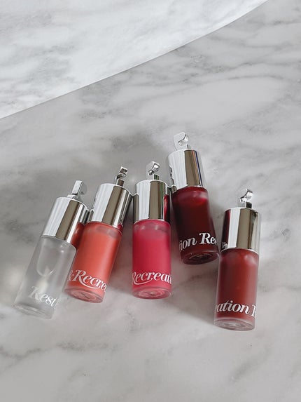 GLOW TINTED LIP OIL/Rest & Recreation BEAUTY/リップオイルを使ったクチコミ(3枚目)