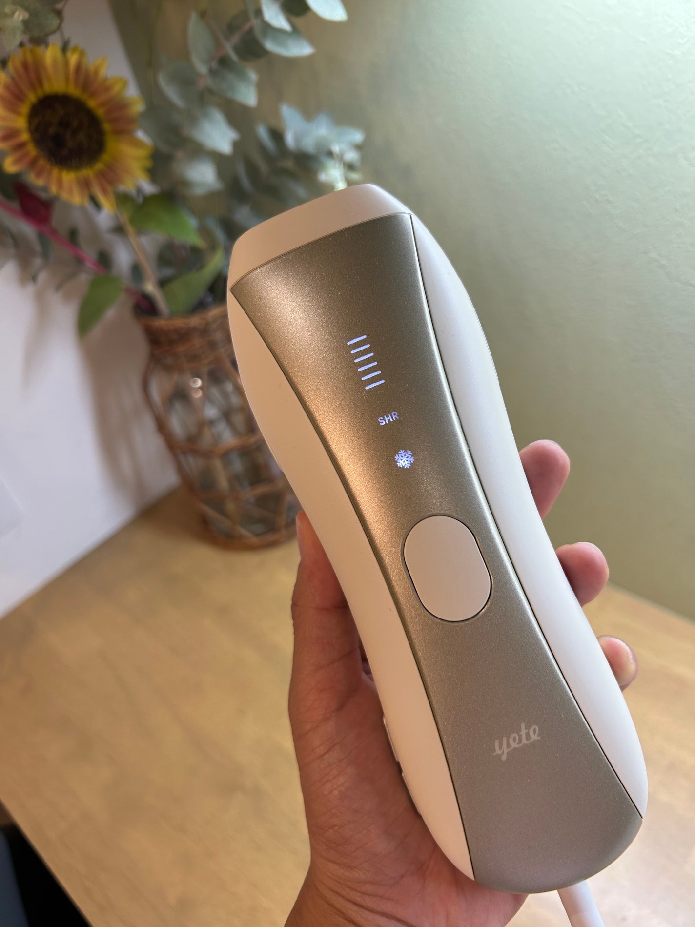 サファイア冷感SHR脱毛器/yete/家庭用脱毛器を使ったクチコミ(4枚目)