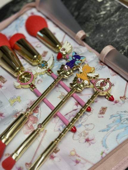 カードキャプターさくら 専用収納ポーチ&メイクブラシ6本セット/SHOBIDO/メイクブラシを使ったクチコミ(2枚目)
