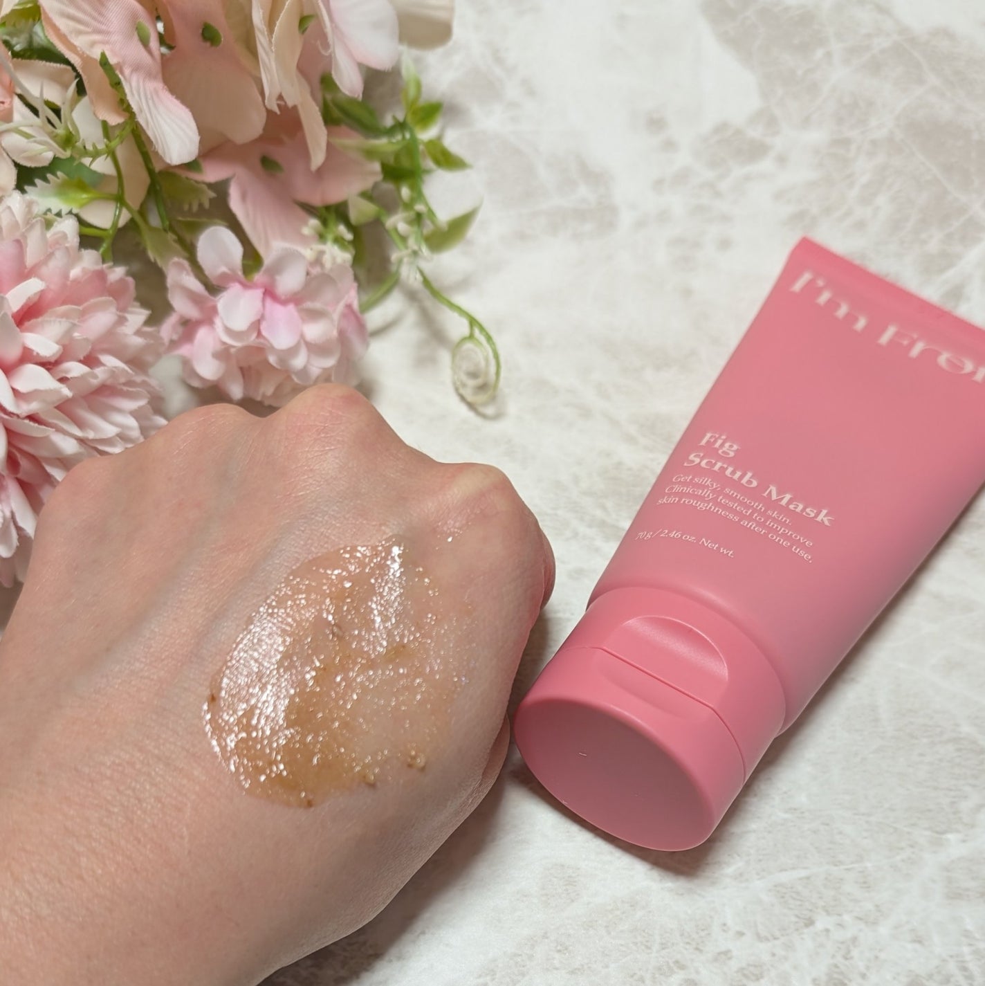 フィグスクラブマスク/I'm from/スクラブ・ゴマージュを使ったクチコミ(4枚目)