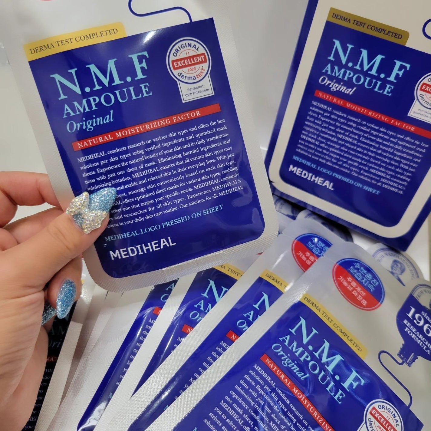 N.M.FアクアリングアンプルマスクEX/MEDIHEAL/シートマスク・パックを使ったクチコミ(2枚目)
