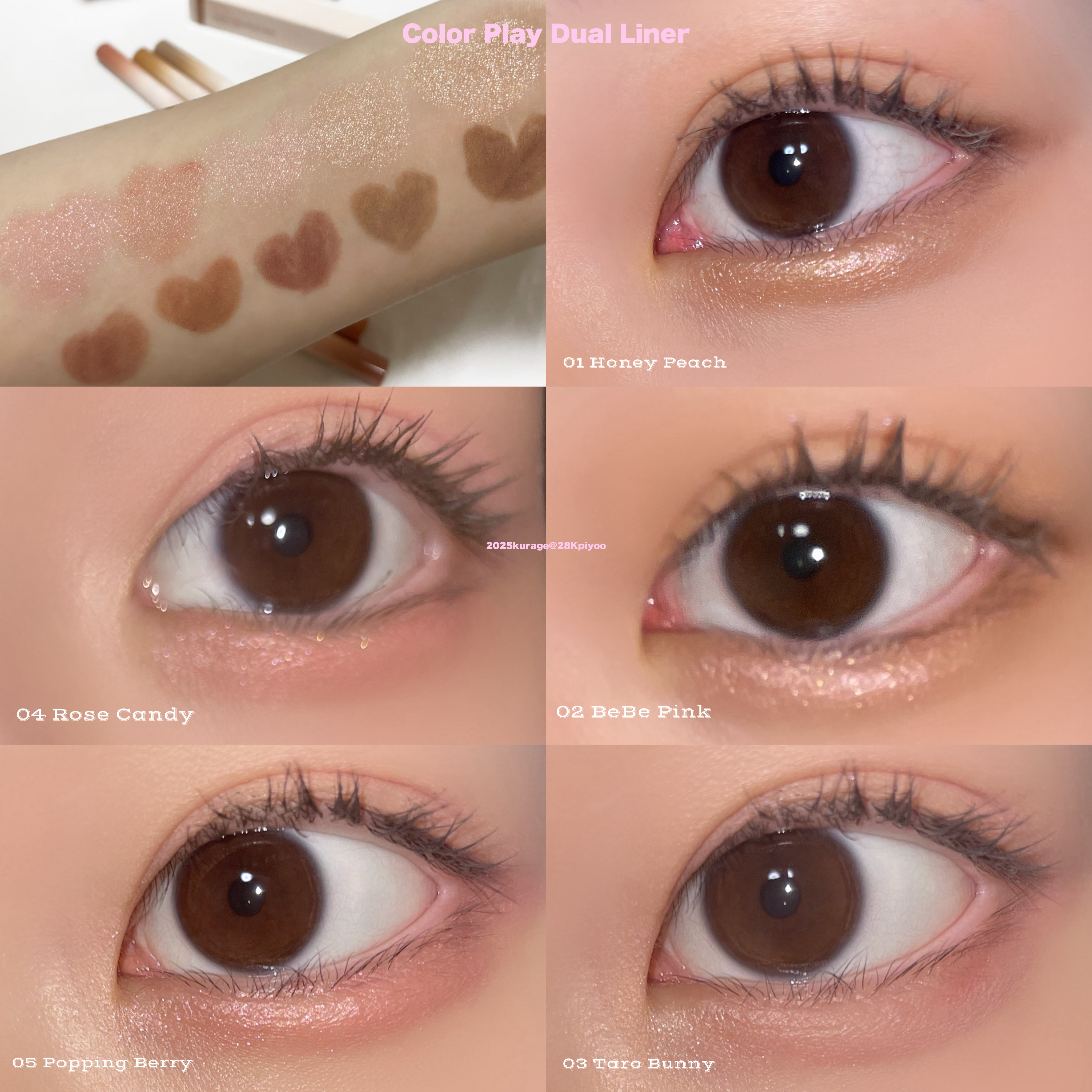 カラープレイデュアルライナー/2aN/スティックアイシャドウを使ったクチコミ（2枚目）