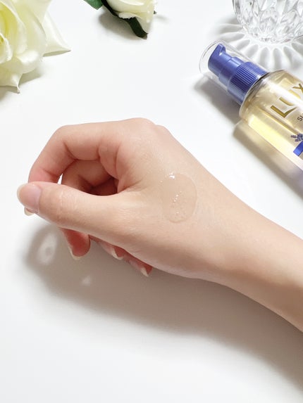 ラックス スーパーリッチシャイン リラックスナイトケア まとまりヘアオイル/LUX/ヘアオイルを使ったクチコミ(2枚目)