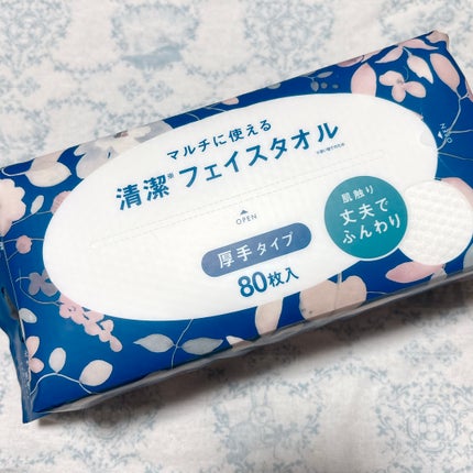 いつでも清潔 Face  towel 厚手タイプ/ISDG 医食同源ドットコム/その他を使ったクチコミ(1枚目)