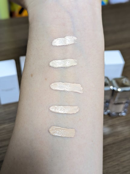 スキンレイヤーフィットファンデーション/ABOUT TONE/リキッドファンデーションを使ったクチコミ(4枚目)