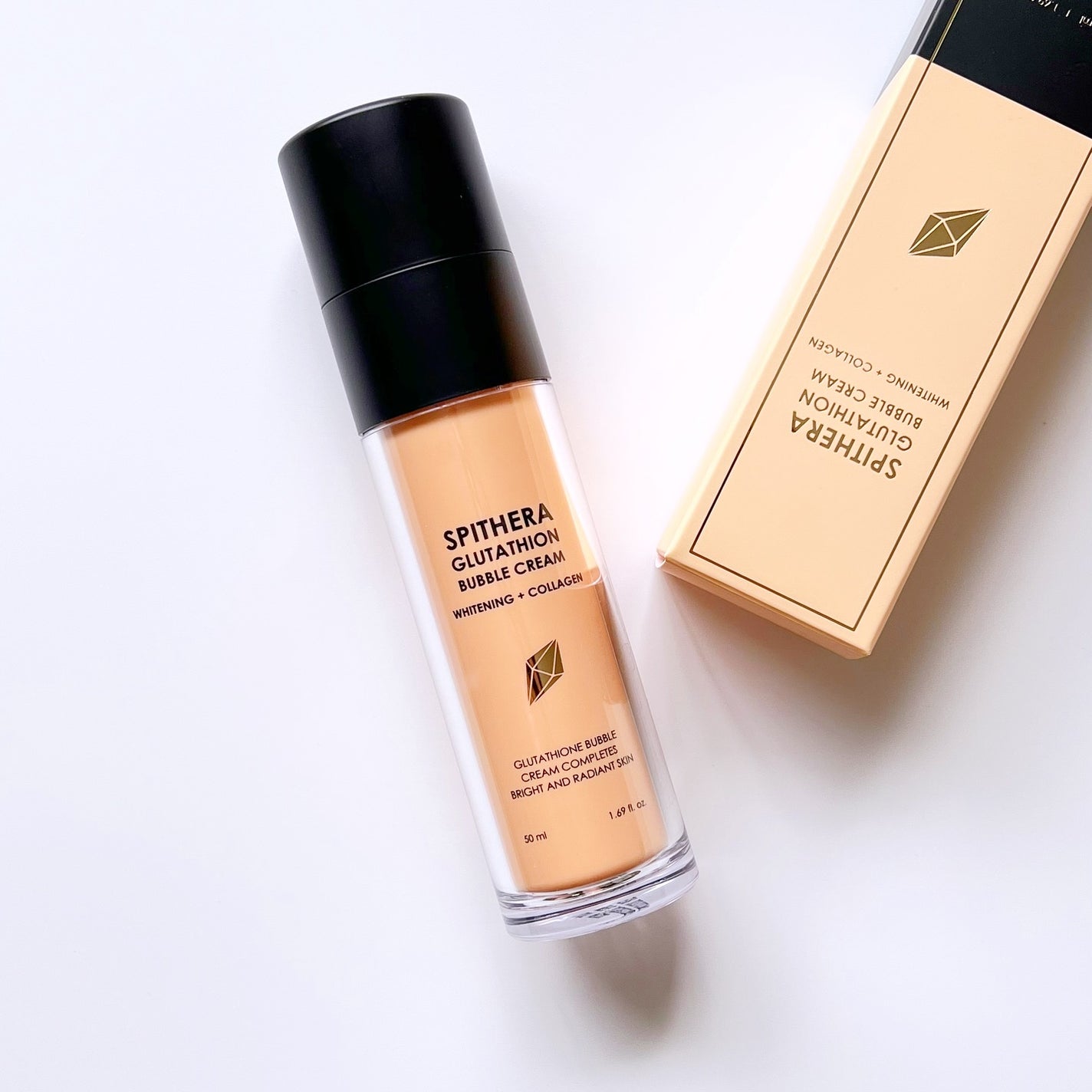 スピテラグルタチオンバブルクリーム/NUDIQUE/フェイスクリームを使ったクチコミ(1枚目)