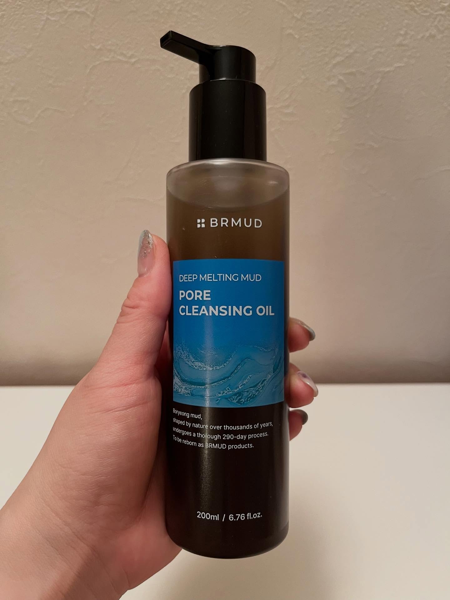ディープメルティングマッドポアクレンジングオイル/BRMUD/オイルクレンジングを使ったクチコミ（2枚目）