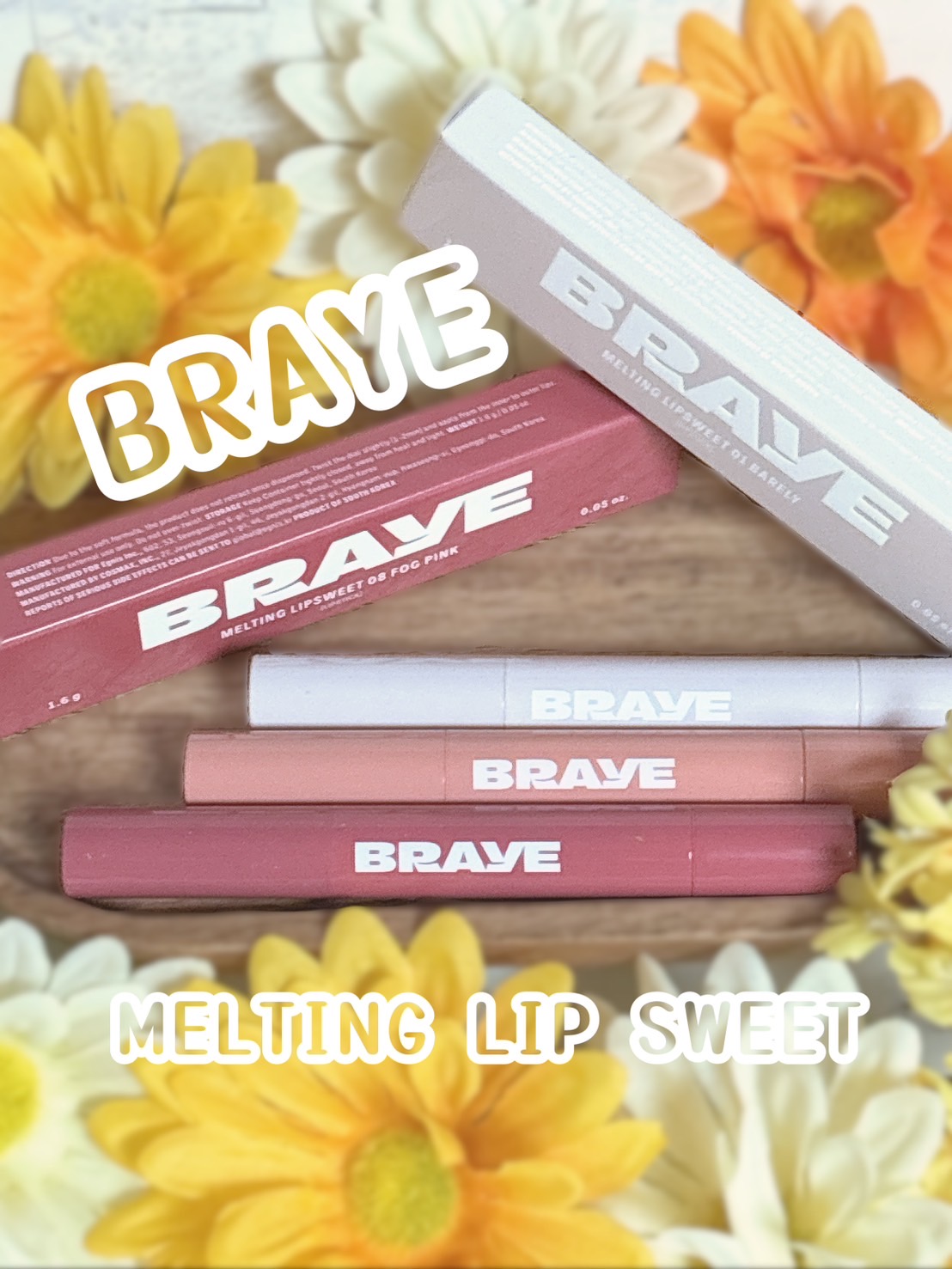 メルティングリップスウィート/BRAYE/口紅を使ったクチコミ（1枚目）