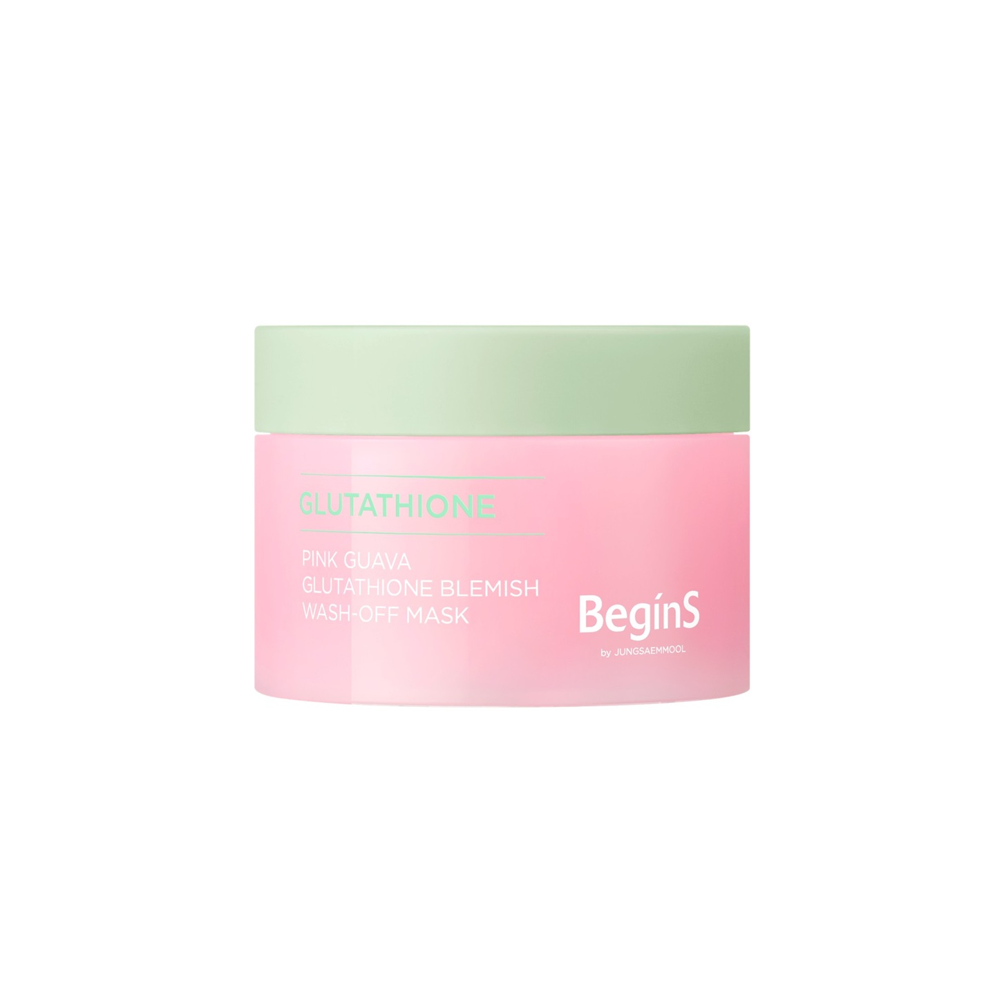BeginS by JUNGSAEMMOOL Pink Guava Glutathione Blemish wash-off mask 