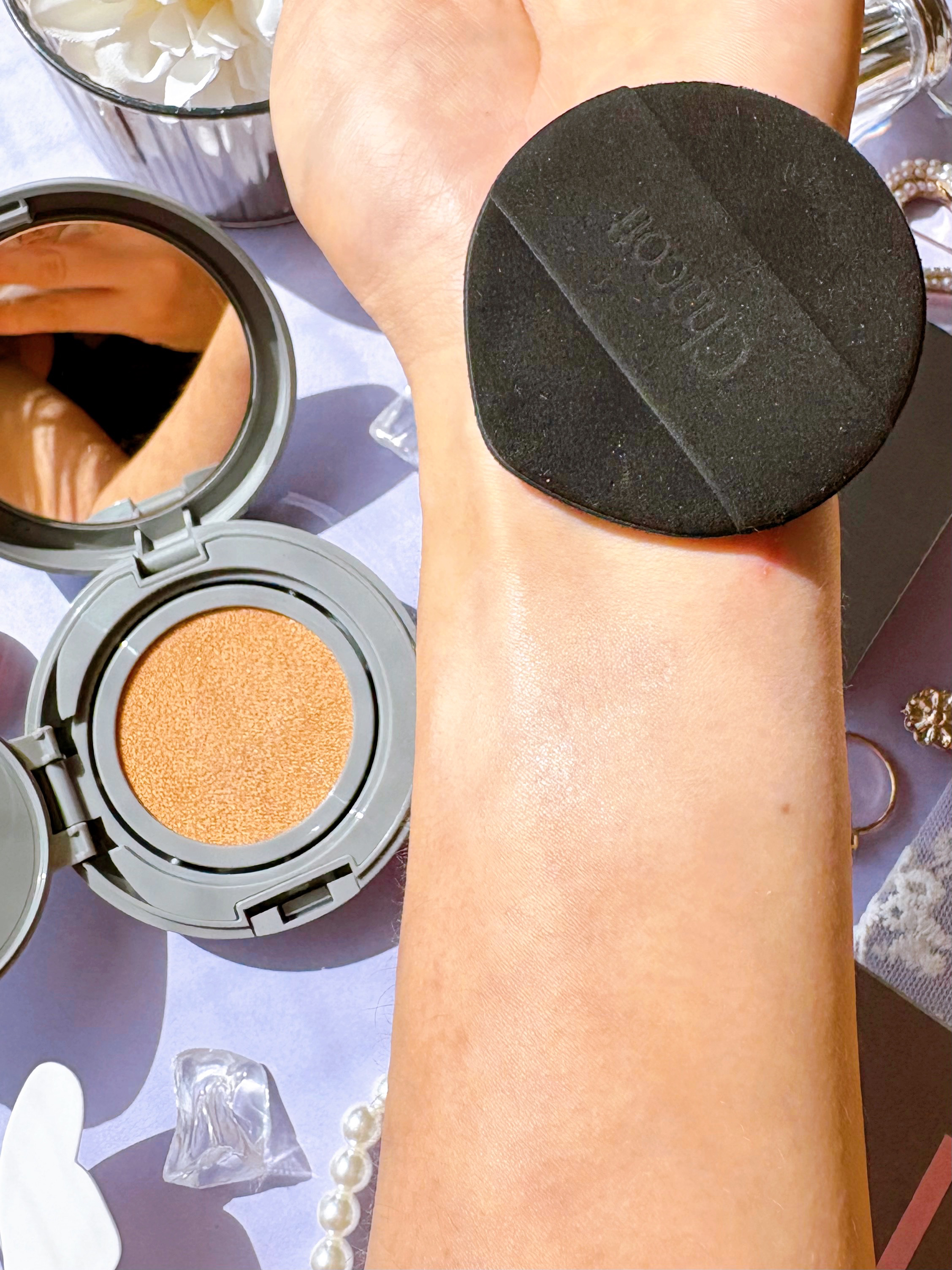 チャコット グラスヴェール クッションファンデーション/チャコット・コスメティクス/クッションファンデーションを使ったクチコミ（3枚目）