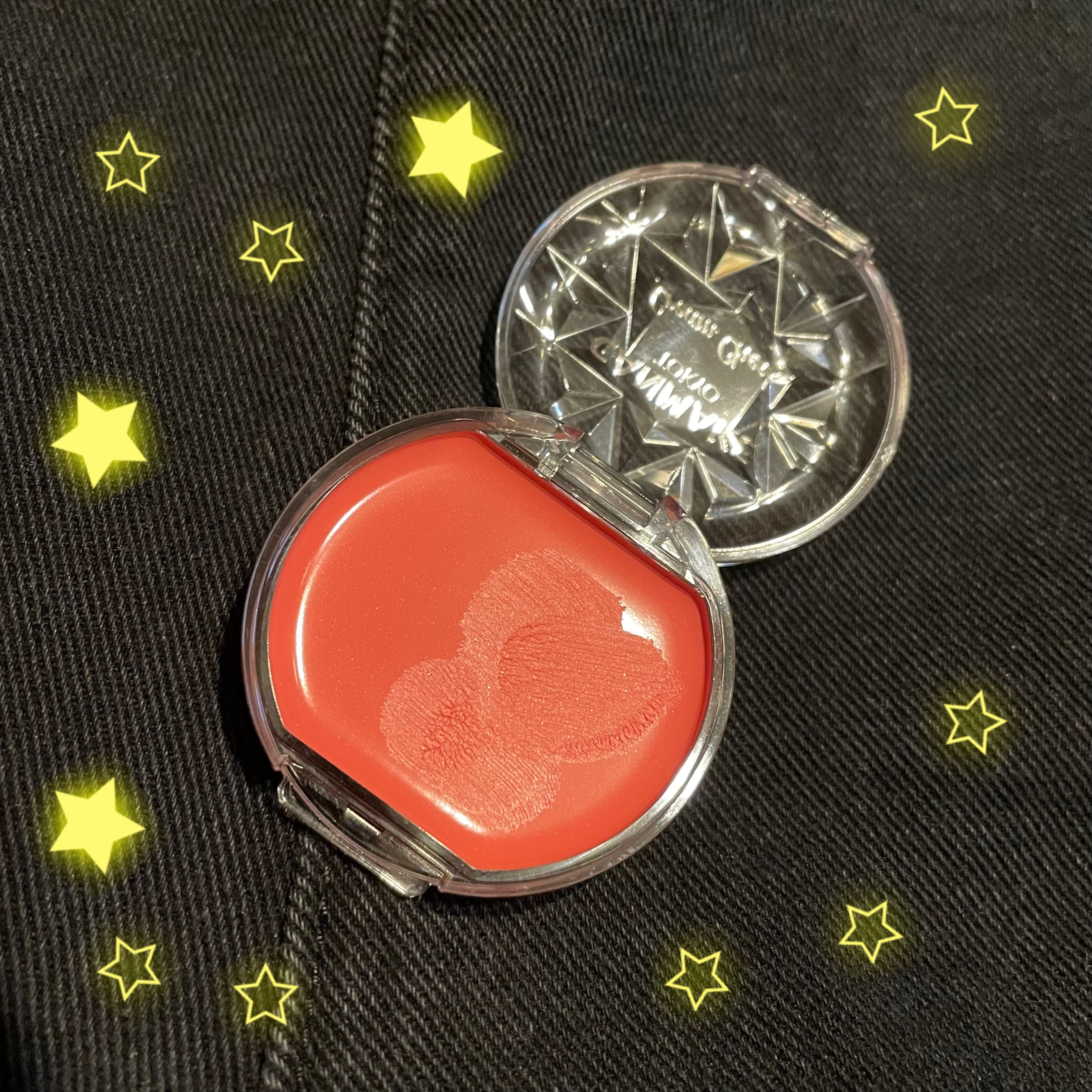 クリームチーク 07 コーラルオレンジ/キャンメイク/ジェル・クリームチークを使ったクチコミ（1枚目）