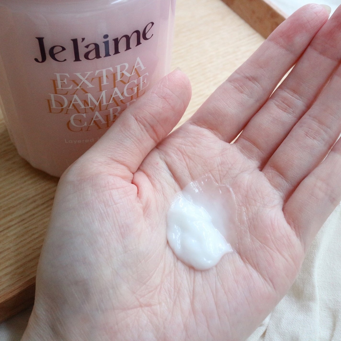 ジュレーム レイヤード シャンプー/ヘアトリートメント (エクストラダメージケア)/Je l'aime/市販シャンプーを使ったクチコミ(5枚目)