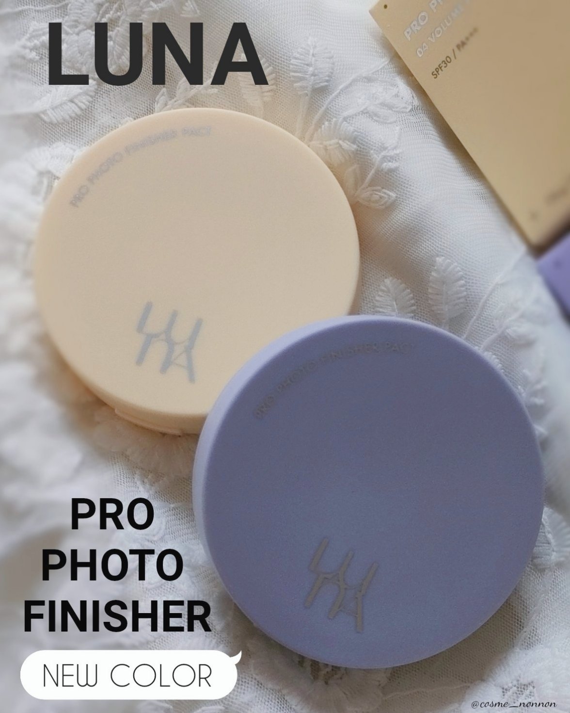 プロフォトフィニッシャー/LUNA/プレストパウダーを使ったクチコミ（1枚目）