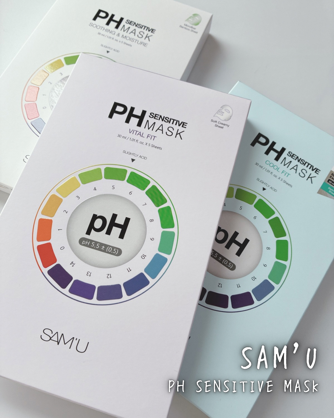 PHセンシティブマスクスージング＆モイスト/SAM'U/シートマスク・パックを使ったクチコミ（1枚目）