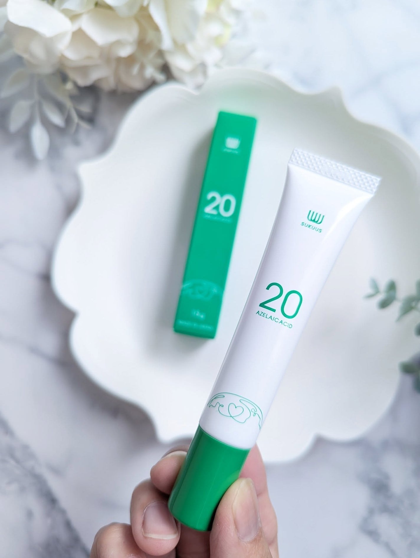 AZ20フェイスクリーム/SUKUUS/フェイスクリームを使ったクチコミ(2枚目)