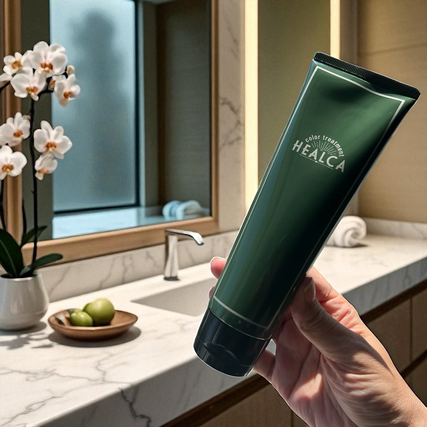 HEALCA カラートリートメント smooth/HEALCA/ヘアカラーを使ったクチコミ(2枚目)