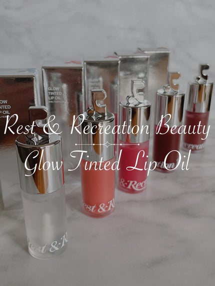 GLOW TINTED LIP OIL/Rest & Recreation BEAUTY/リップオイルを使ったクチコミ(1枚目)