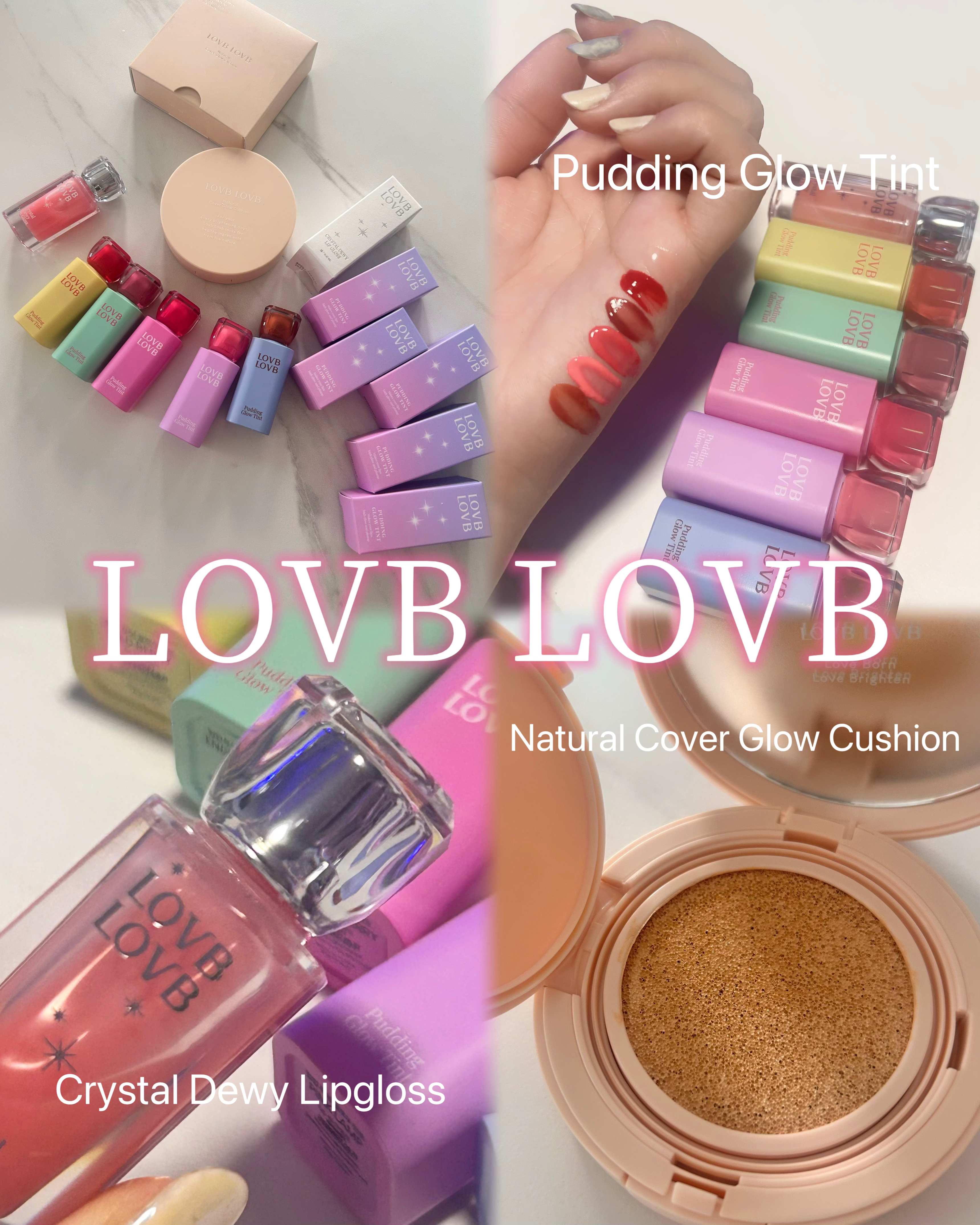 Pudding Glow Tint/LOVBLOVB/口紅を使ったクチコミ（1枚目）