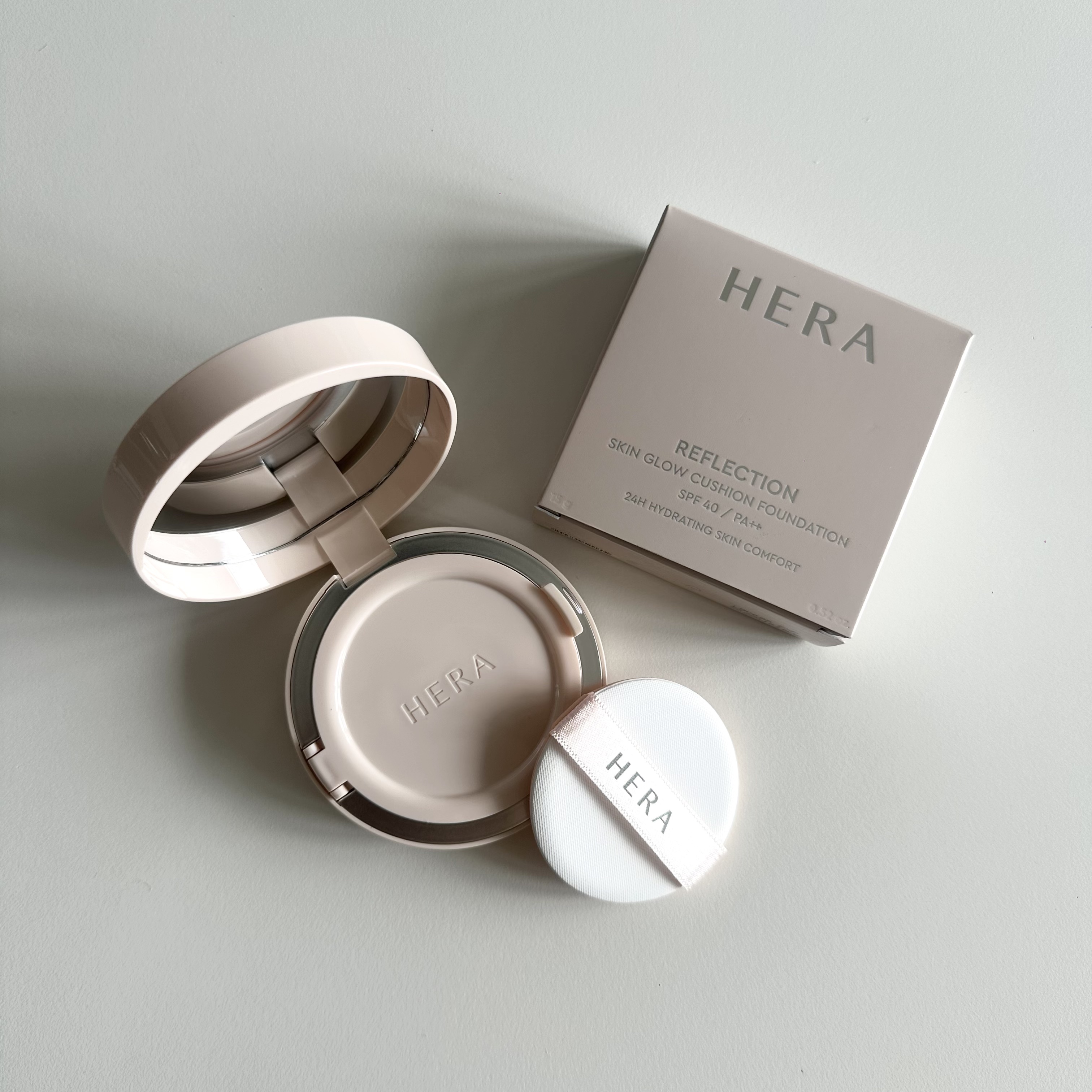 リフレクション スキン グロウ クッション ファンデーション 21N1 バニラ/HERA/クッションファンデーションを使ったクチコミ（2枚目）