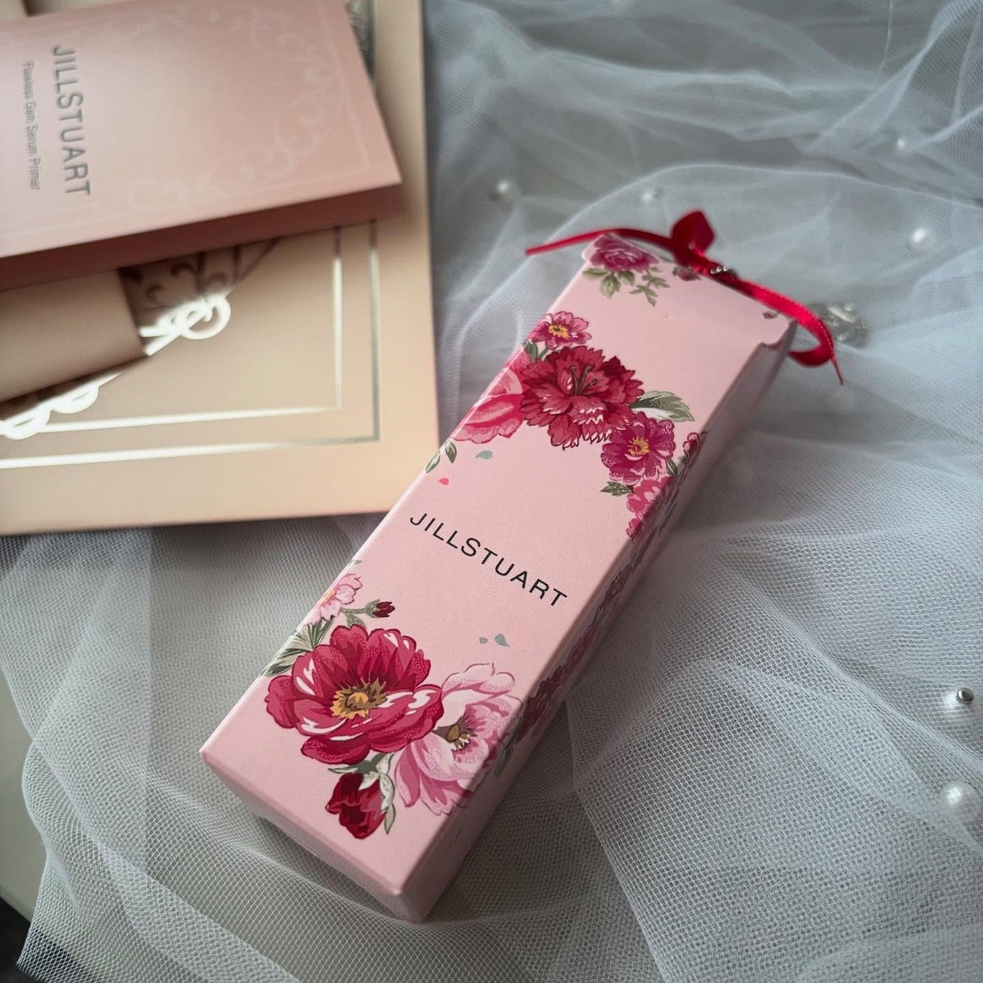 リップラッカー ブルーミングガーランド/JILL STUART/口紅を使ったクチコミ(1枚目)