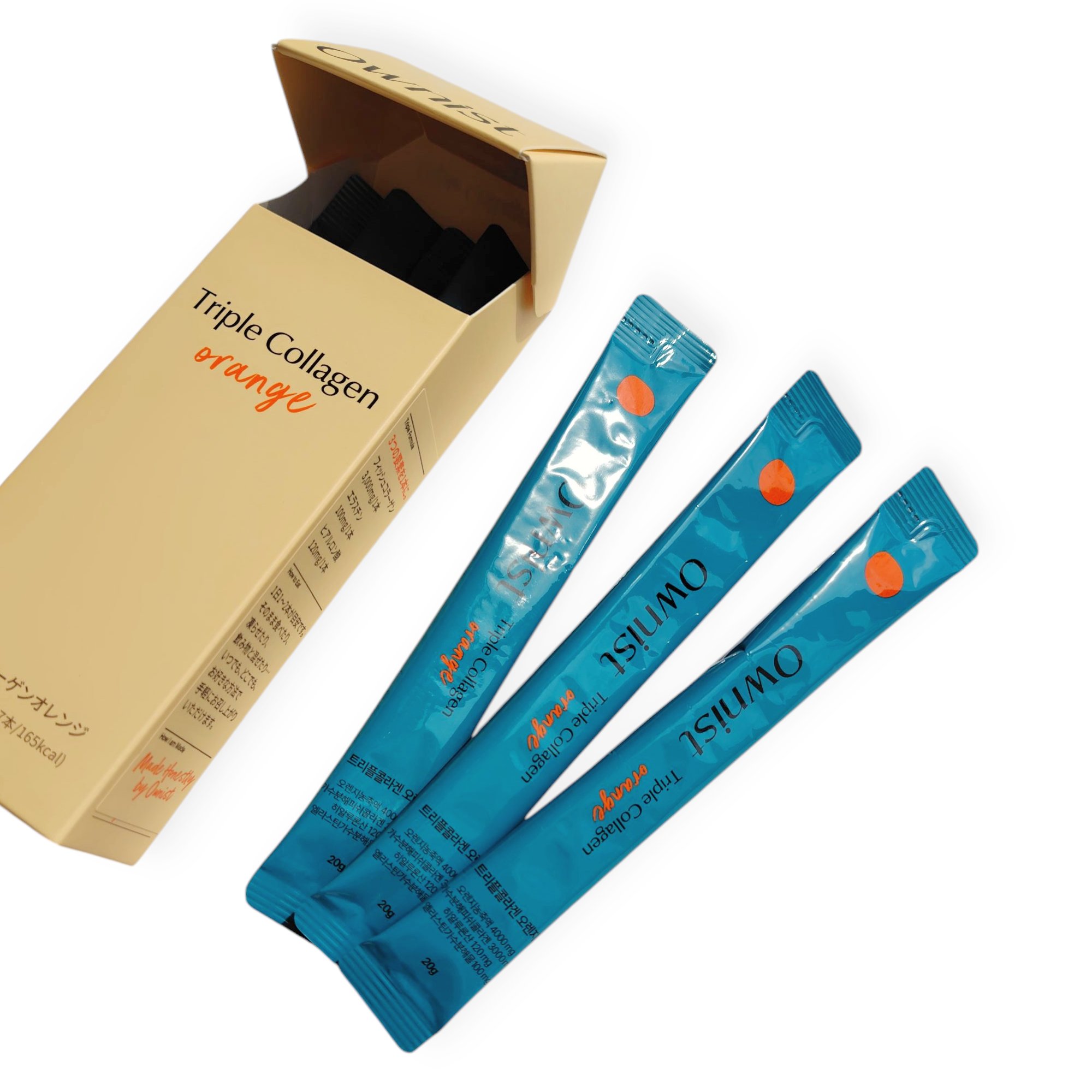 トリプルコラーゲン オレンジ/Ownist/美容サプリメントを使ったクチコミ（3枚目）
