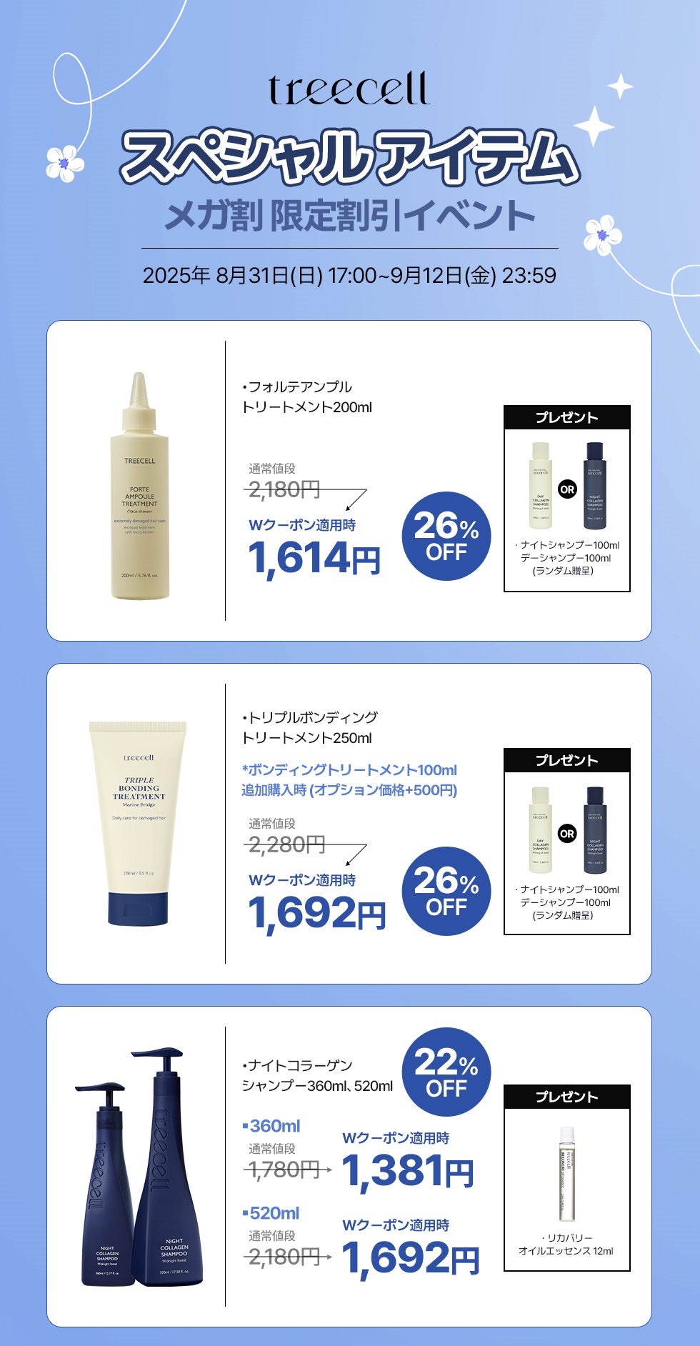 フォルテ アンプル トリートメント/treecell/洗い流すヘアトリートメントを使ったクチコミ(5枚目)