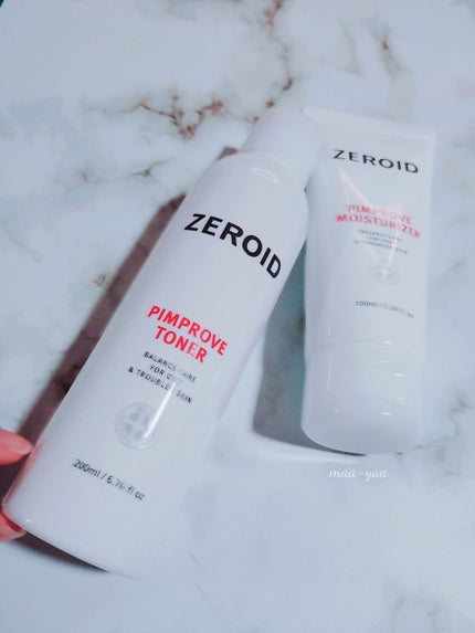 ピンプローブモイスチャーライザー/ZEROID/フェイスクリームを使ったクチコミ(2枚目)