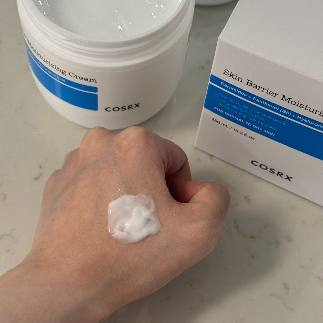 スキンバリア モイスチャライジングクリーム/COSRX/ボディクリームを使ったクチコミ(2枚目)