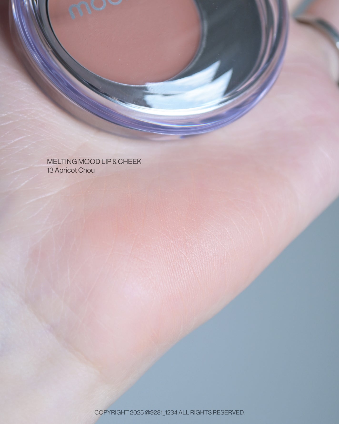 メルティングムードリップ&チーク/moonshot/ジェル・クリームチークを使ったクチコミ(5枚目)