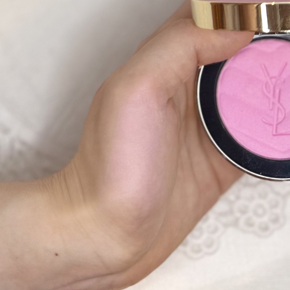 YSL メイクミーブラッシュ パウダー/YVES SAINT LAURENT BEAUTE/パウダーチークを使ったクチコミ（3枚目）
