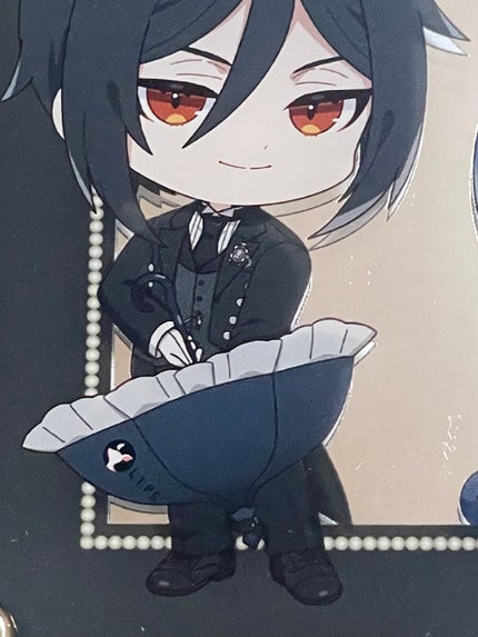 森田 on LIPS 「マツキヨココカラ×LIPS×黒執事-緑の魔女編-コラボのキャン..」(5枚目)