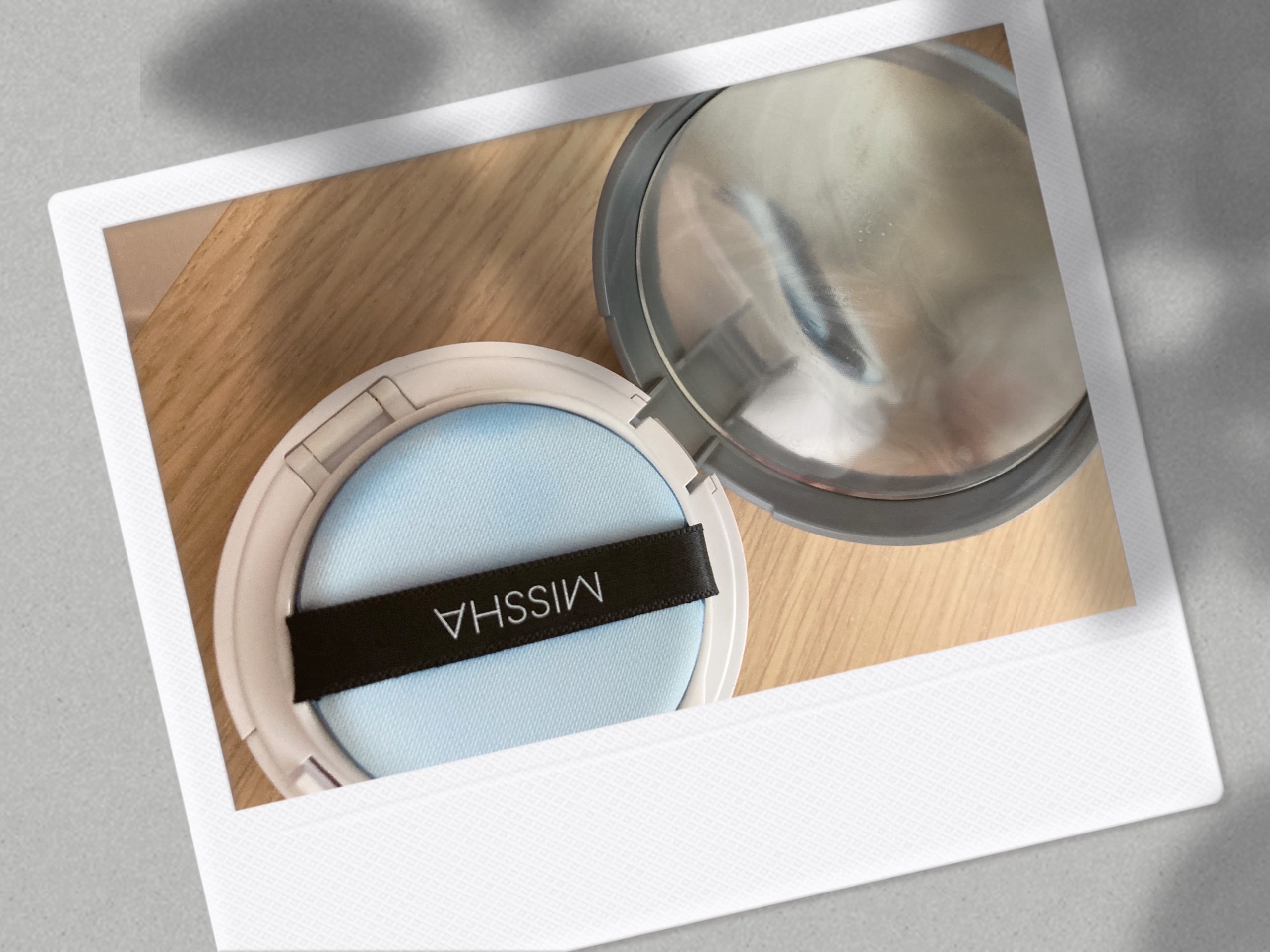 M クッションベース(ミント)/MISSHA/化粧下地を使ったクチコミ（1枚目）