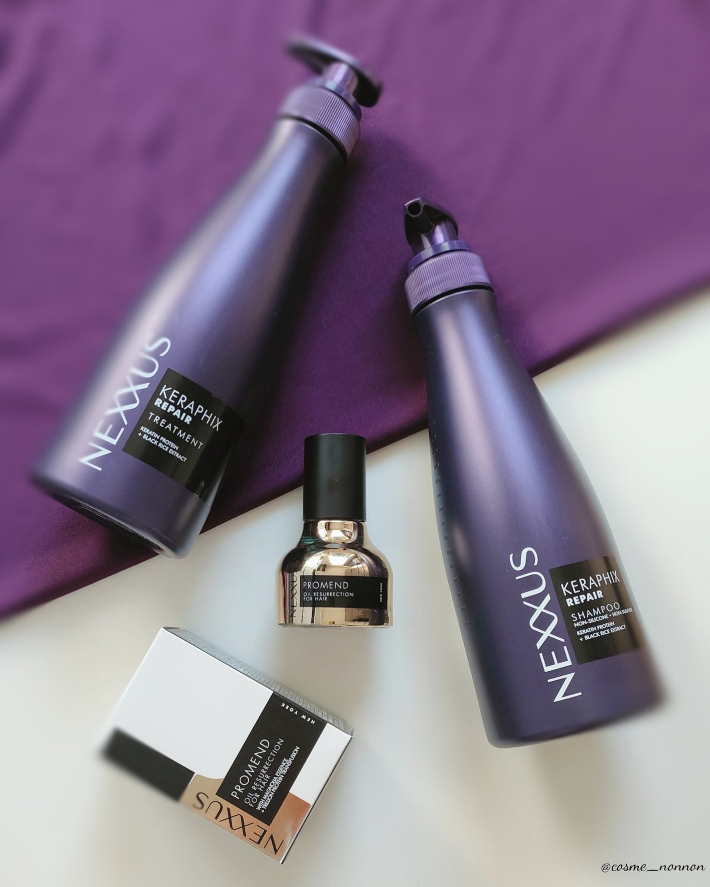 ケラフィックスリペア シャンプー/トリートメント/NEXXUS(ネクサス)/市販シャンプーを使ったクチコミ(5枚目)