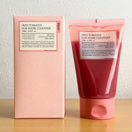 レッドトマトジャムマスククレンザー/FULLY/洗顔フォームを使ったクチコミ(1枚目)