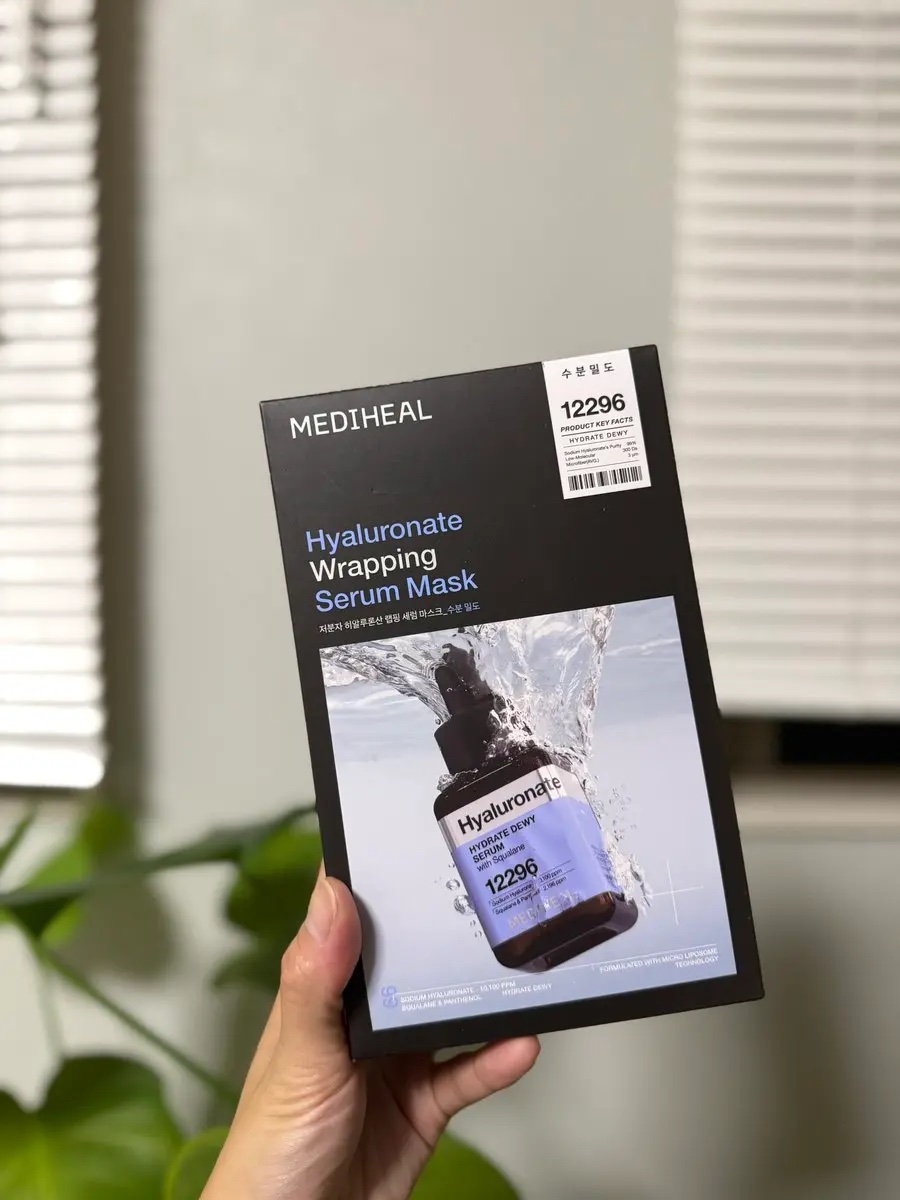 ヒアルロン酸 ラッピングセラムマスク/MEDIHEAL/シートマスク・パックを使ったクチコミ（1枚目）